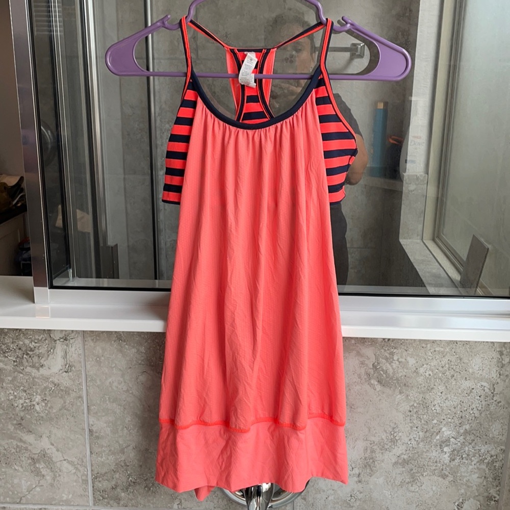 Women's Lululemon Tangerine Athletic Shirt